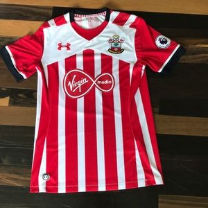 Size M Southampton 2016 Home Soccer Jersey
